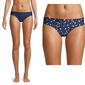 Cyn & Luca Becky Starry Night Reversible Swimsuit Bikini Bottom.